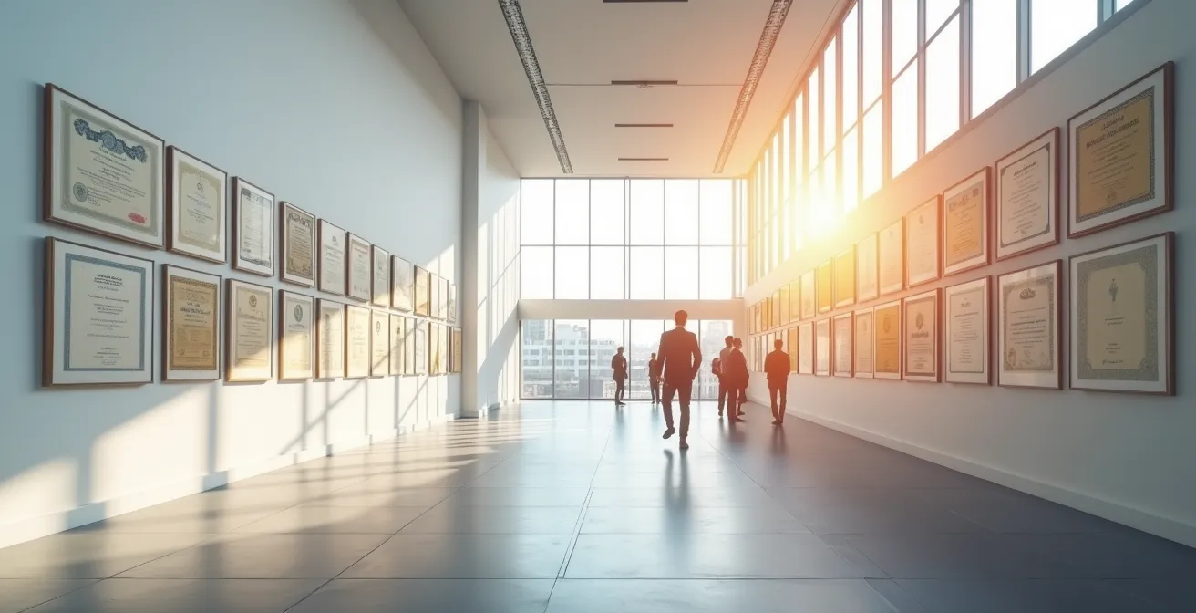 Visual representation of career growth showing evolution from stagnation to progression