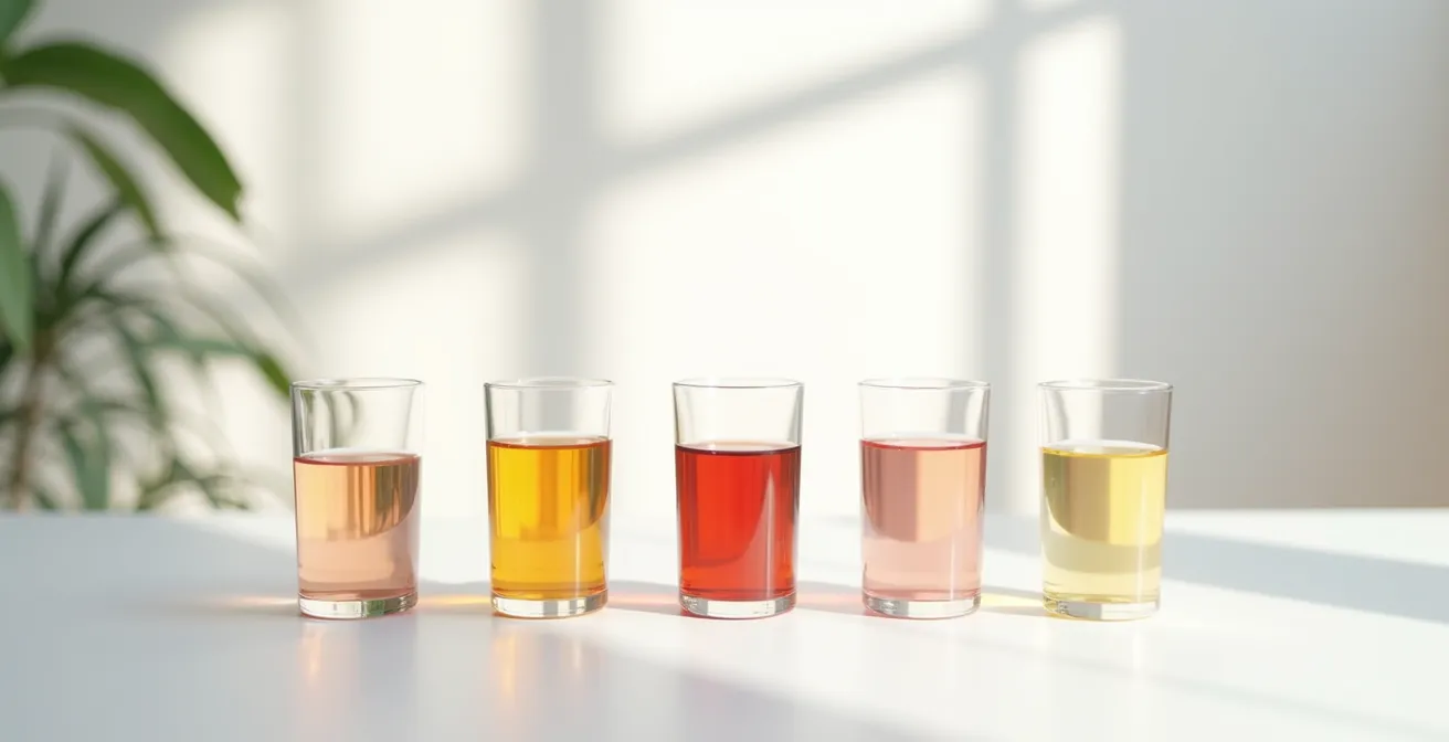 Minimalist calendar showing skin cycling routine schedule